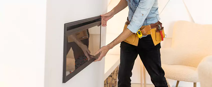 Metal Fireplace Installation in Laurinburg, North Carolina