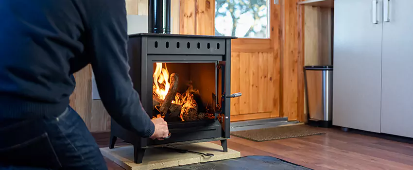 Open Hearth Wood Fireplace Installation in Laurinburg, NC