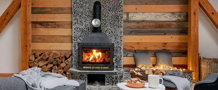 Thelin Hearth Products Direct Vent Gas Stove Fireplace Inspection in Laurinburg, North Carolina